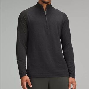 Men’s Lulu Metal Vent Tech Half Zip Pullover Running and Training Sz M
